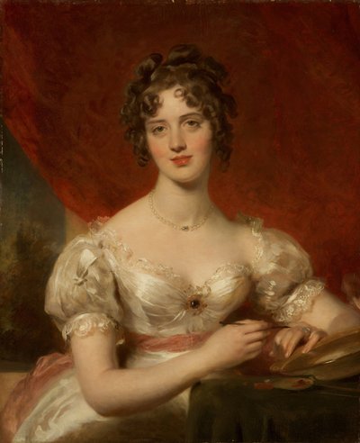 Portret van Mary Anne Bloxam (later mevrouw Frederick H. Hemming) door Thomas Lawrence